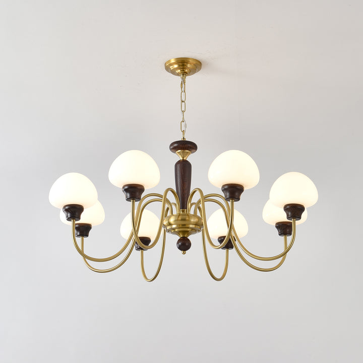 Mushroom Cap Chandelier - Vakkerlight