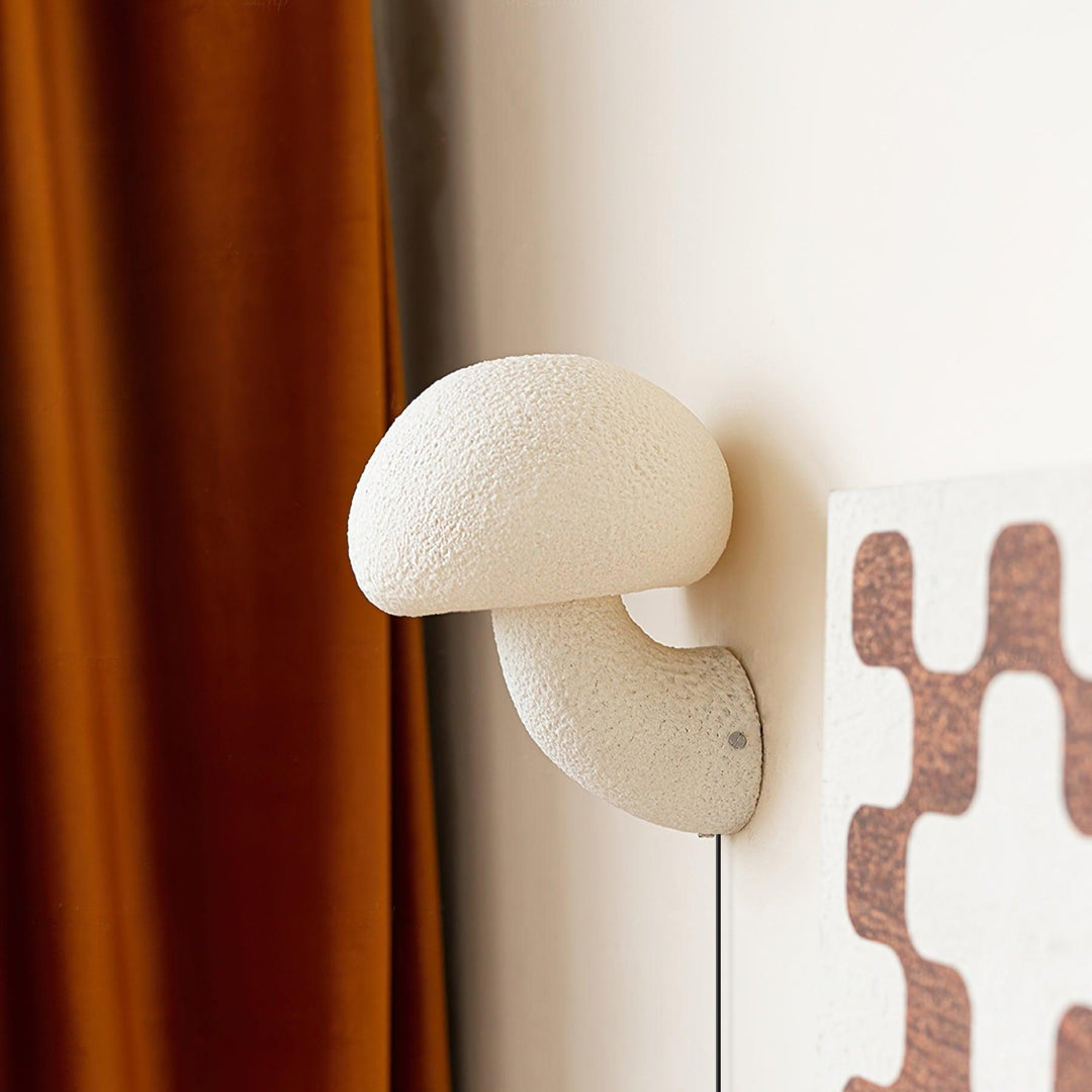 Mushroom Resin Plug - in Wall Lamp - Vakkerlight