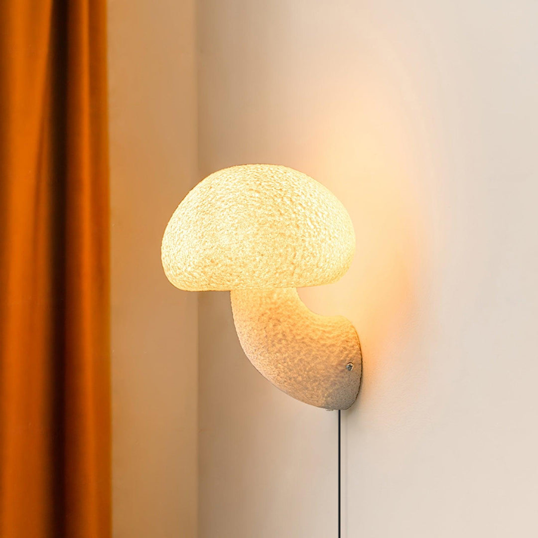 Mushroom Resin Plug - in Wall Lamp - Vakkerlight