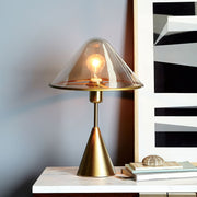 Lampe de table champignon