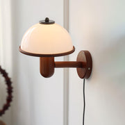 Mushroom Wood Wall Lamp - Vakkerlight