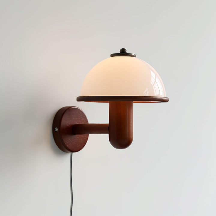 Mushroom Wood Wall Lamp - Vakkerlight