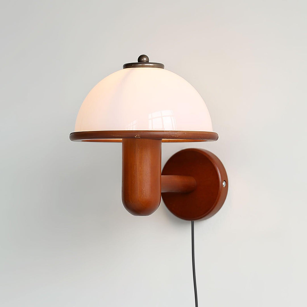 Mushroom Wood Wall Lamp - Vakkerlight