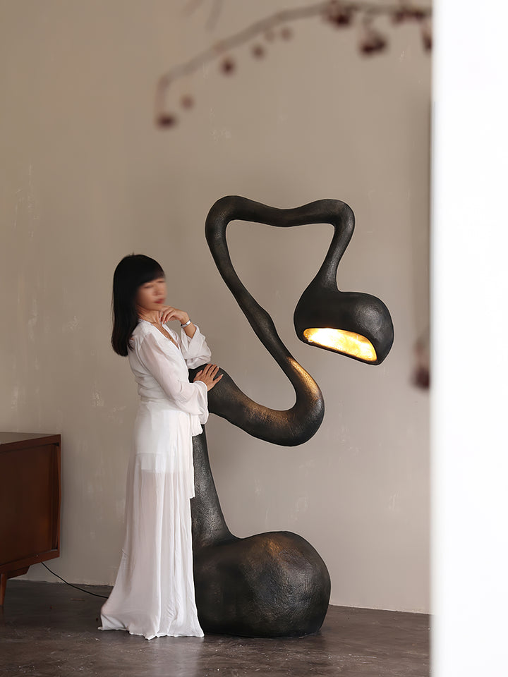 Myrrh Sculpture Floor Lamp - Vakkerlight