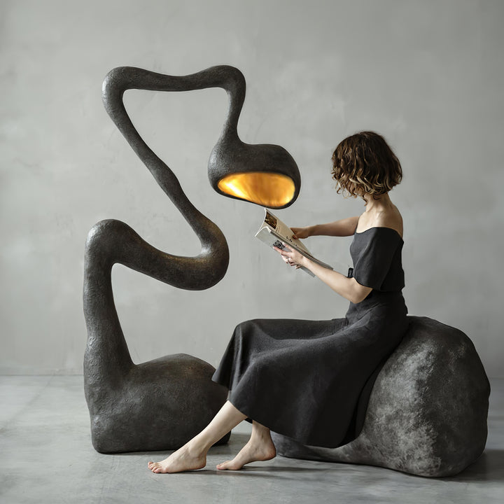 Myrrh Sculpture Floor Lamp - Vakkerlight