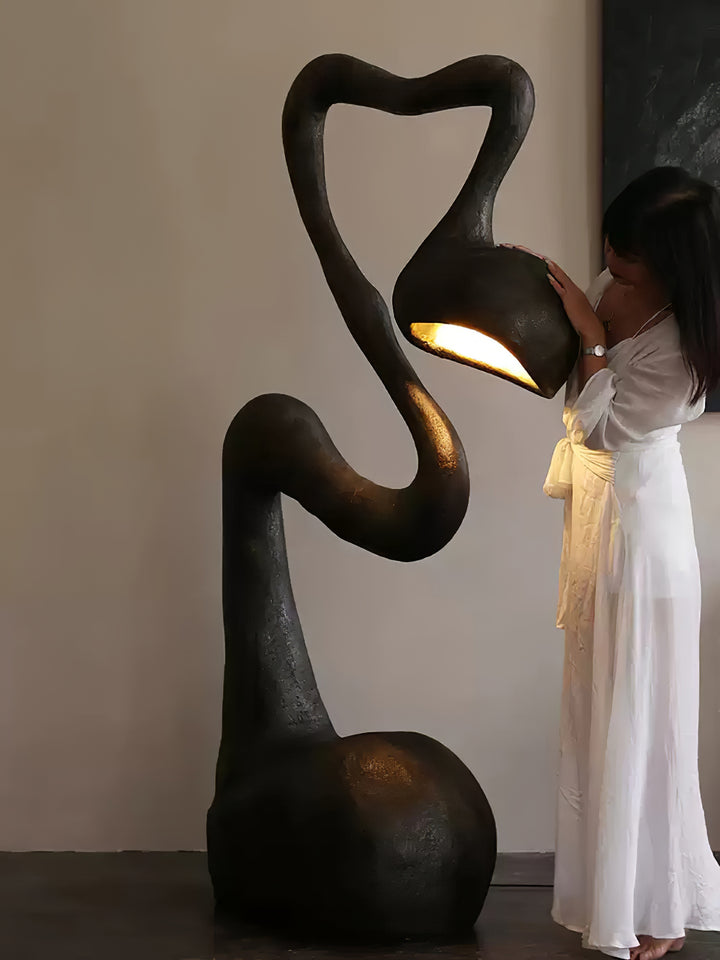 Myrrh Sculpture Floor Lamp - Vakkerlight