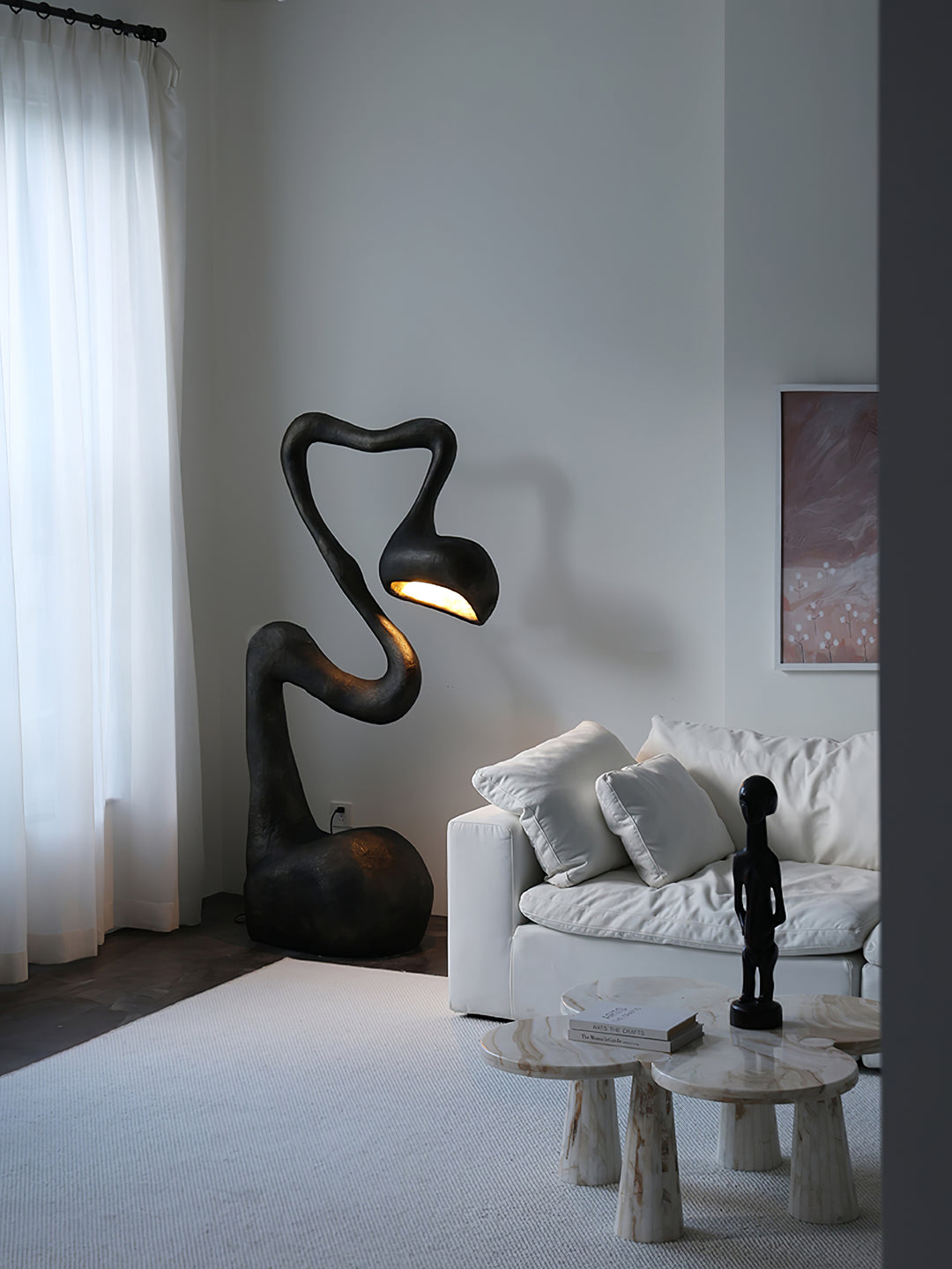 Myrrh Sculpture Floor Lamp - Vakkerlight