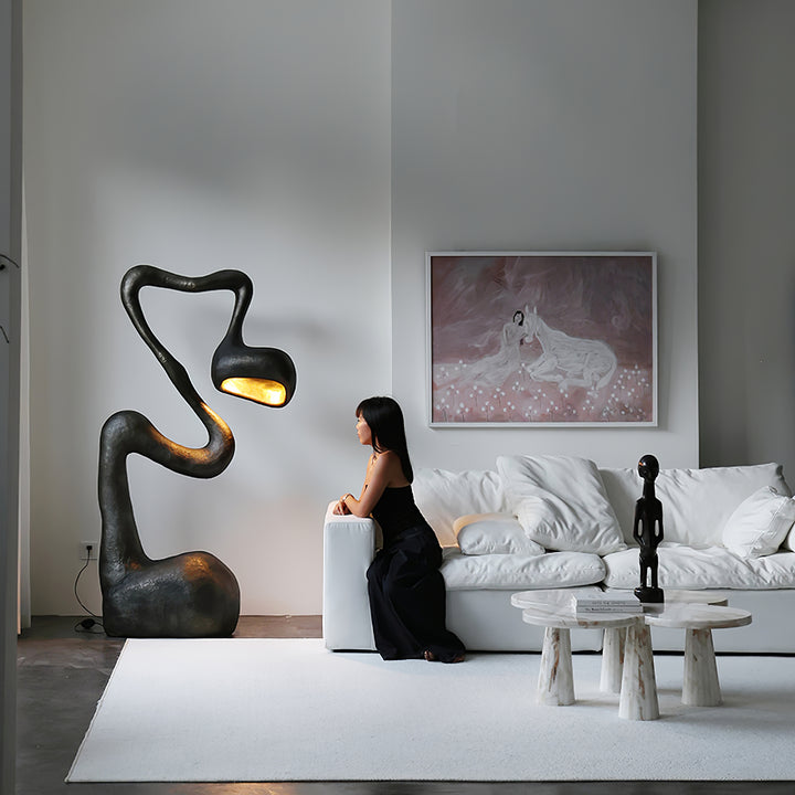 Myrrh Sculpture Floor Lamp - Vakkerlight