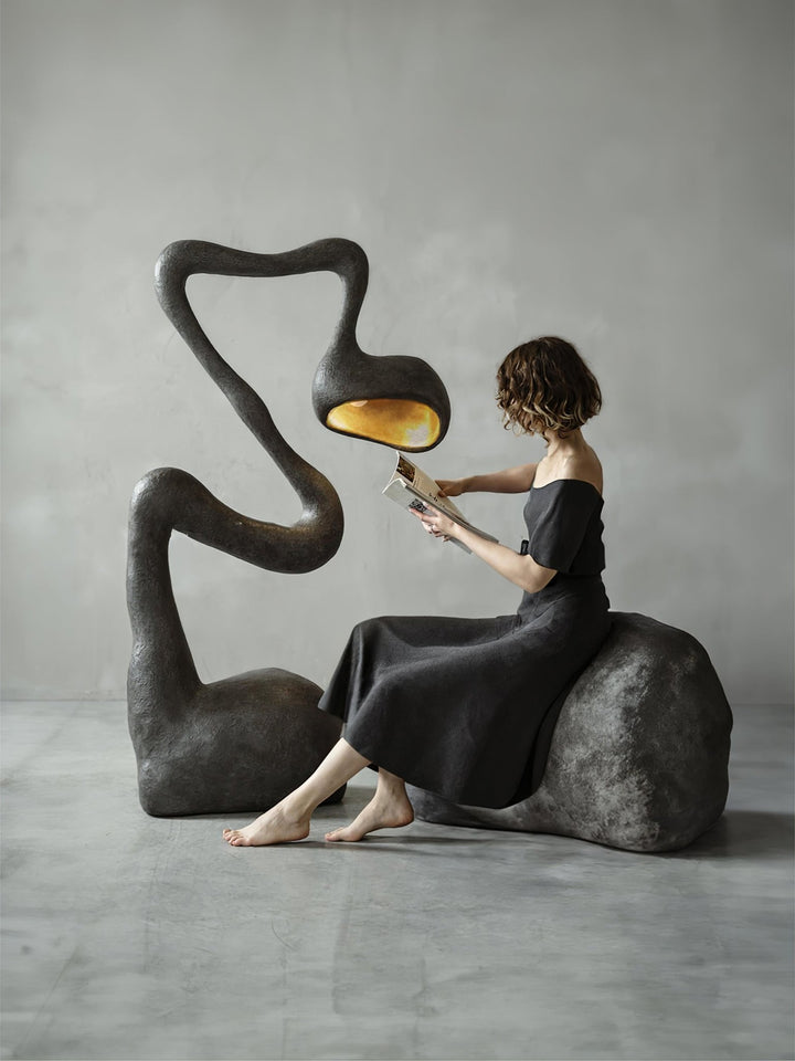 Myrrh Sculpture Floor Lamp - Vakkerlight