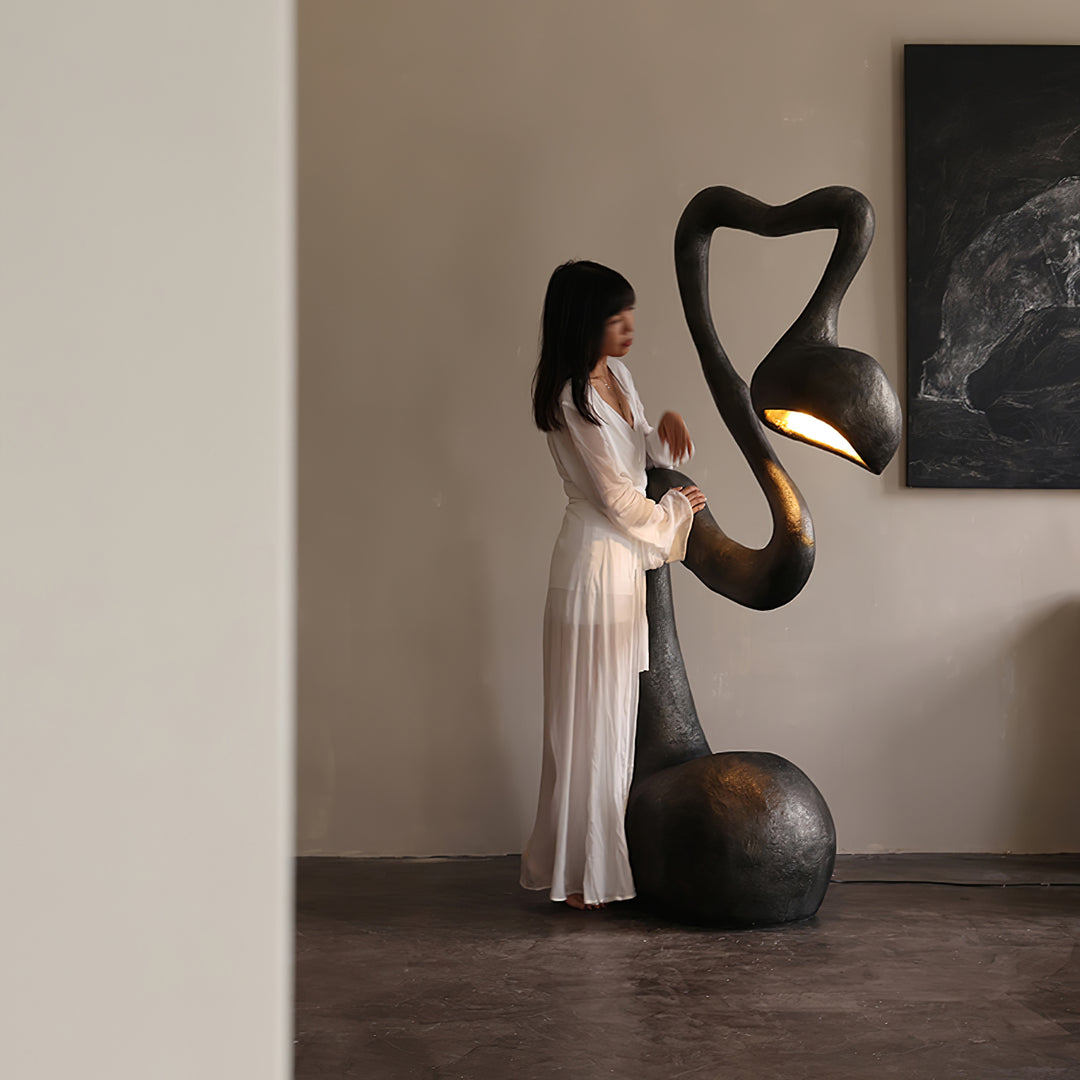 Myrrh Sculpture Floor Lamp - Vakkerlight