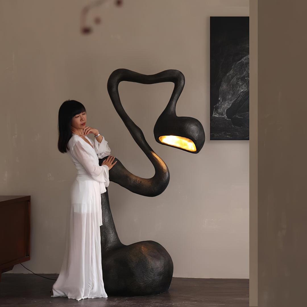 Myrrh Sculpture Floor Lamp - Vakkerlight