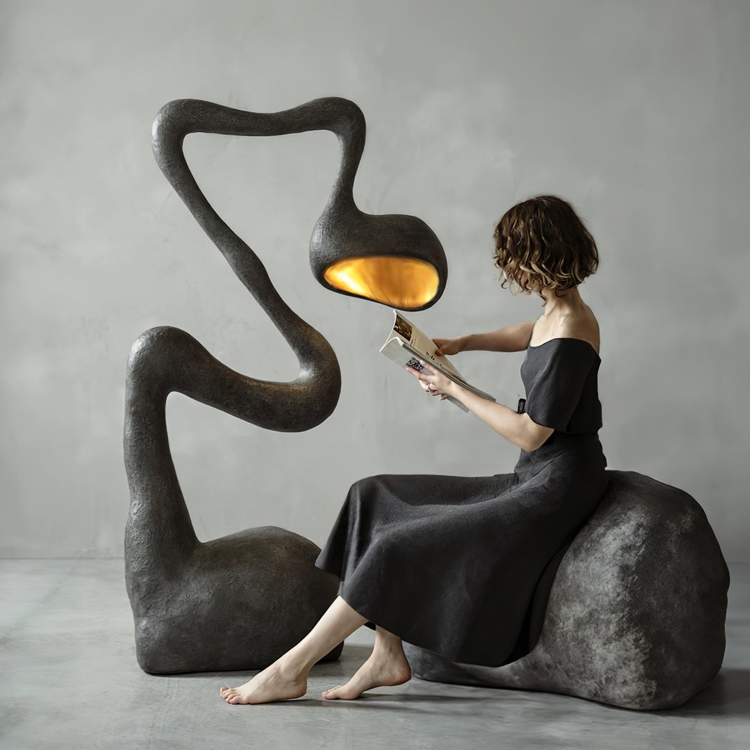 Myrrh Sculpture Floor Lamp - Vakkerlight