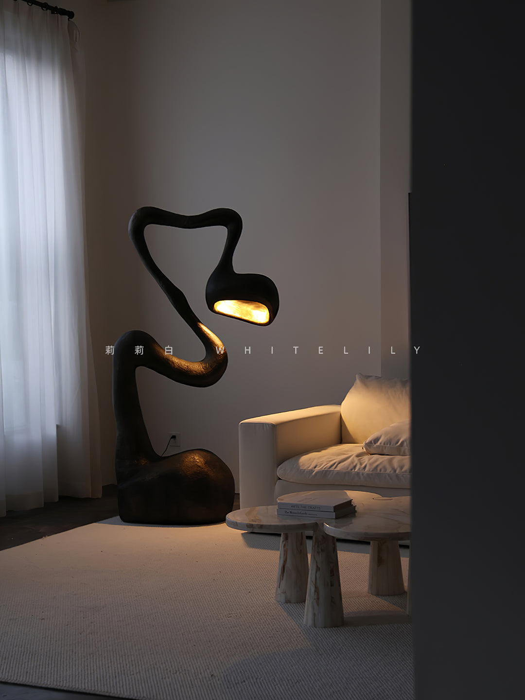 Myrrh Sculpture Floor Lamp - Vakkerlight