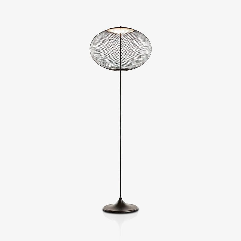 Metallic Meshwork Floor Lamp - Vakkerlight