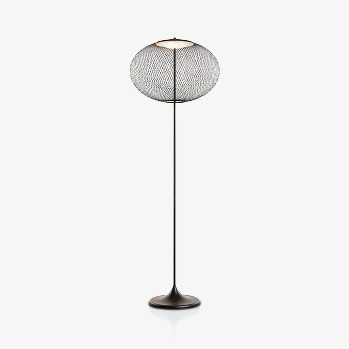 Metallic Meshwork Floor Lamp - Vakkerlight