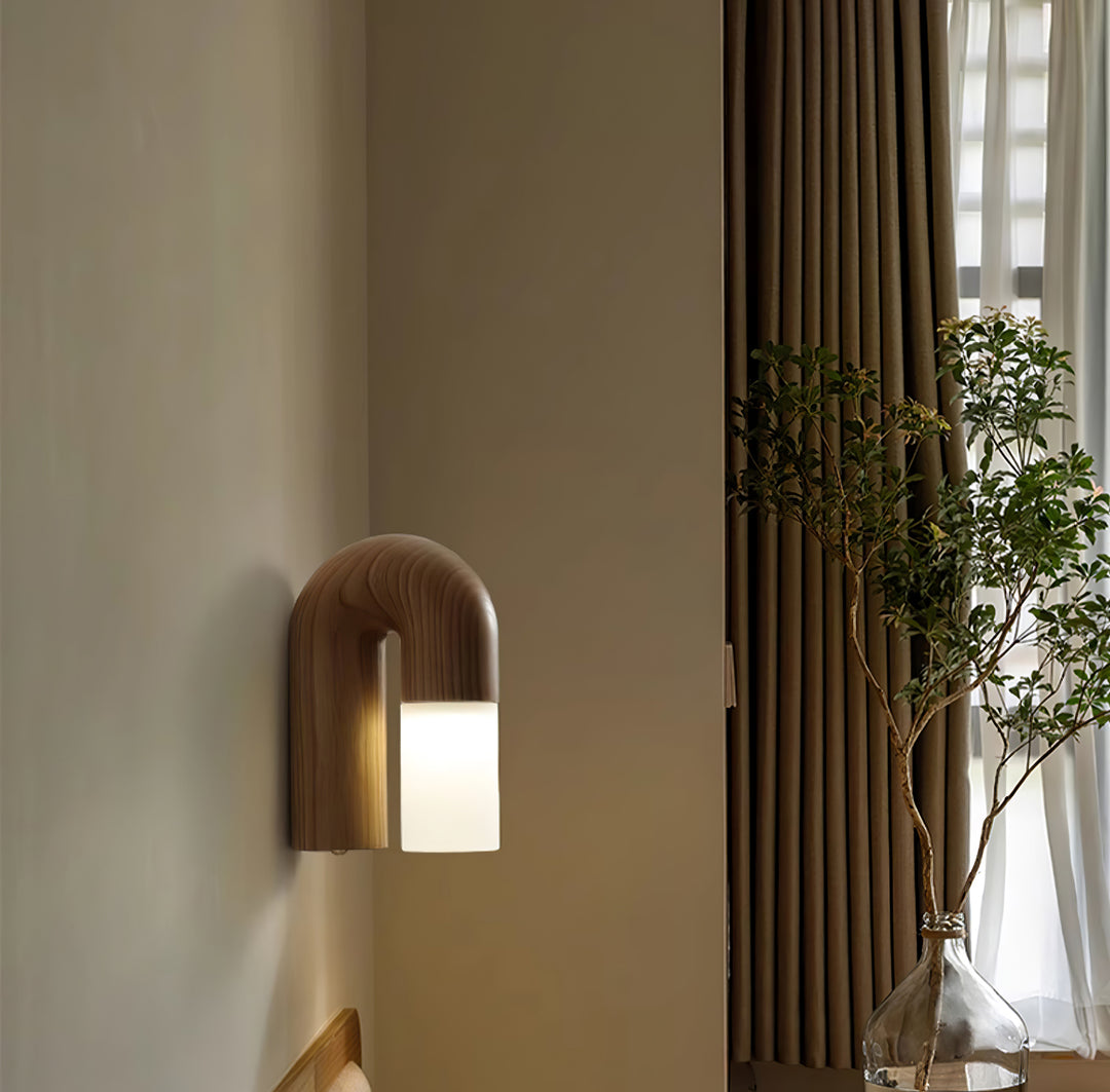 Arcus Wood Wall Lamp - Vakkerlight