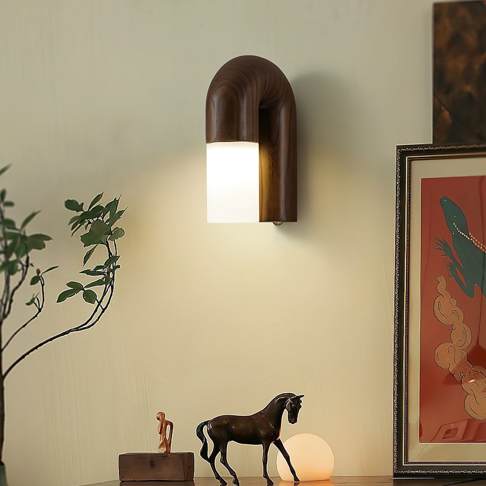 Arcus Wood Wall Lamp - Vakkerlight