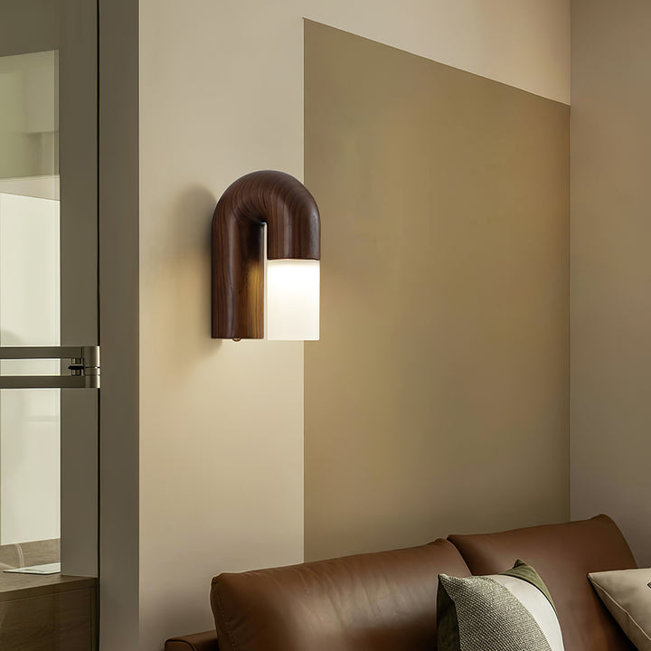 Arcus Wood Wall Lamp - Vakkerlight