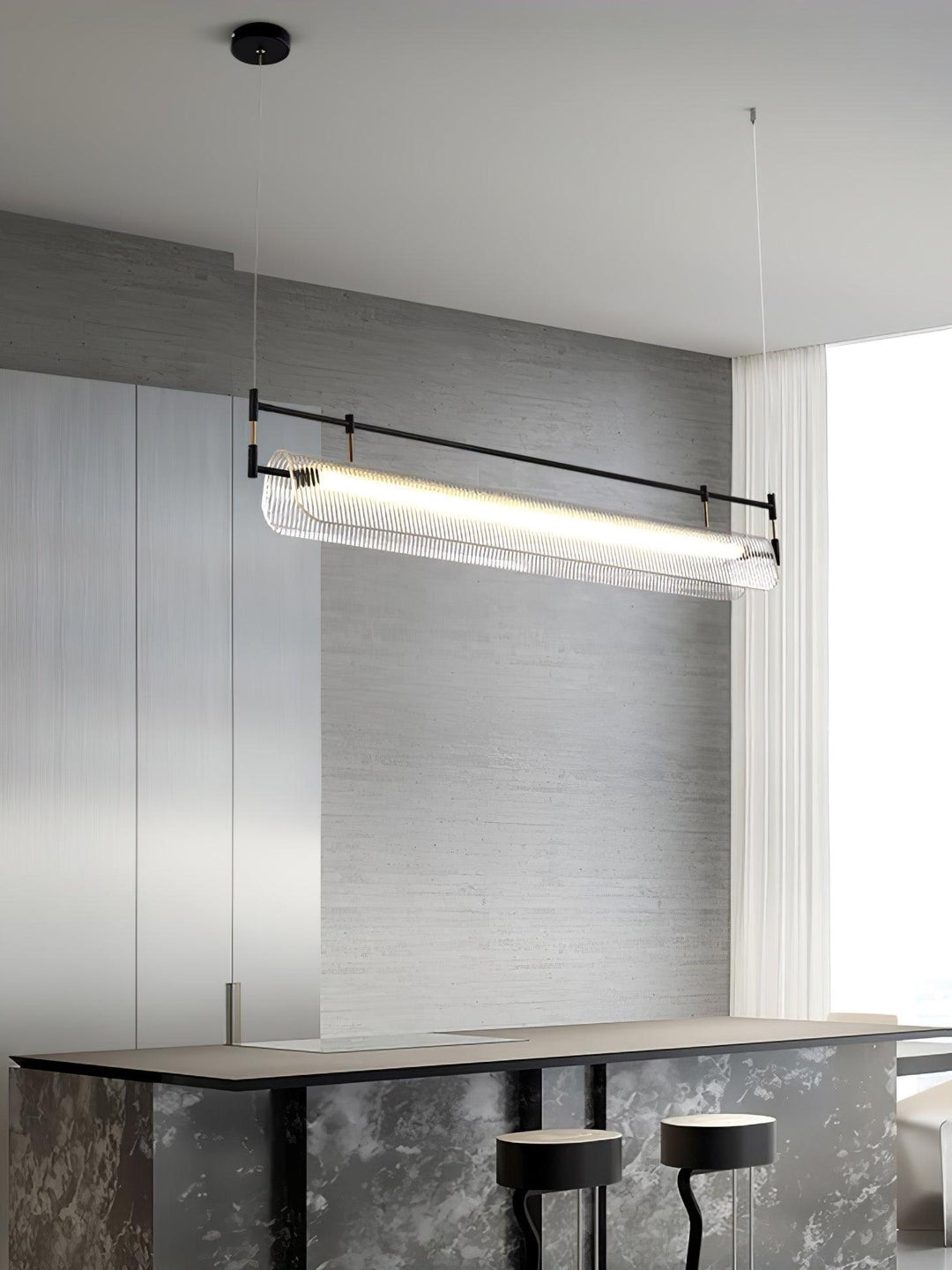 Linear Strip Chandelier - Vakkerlight