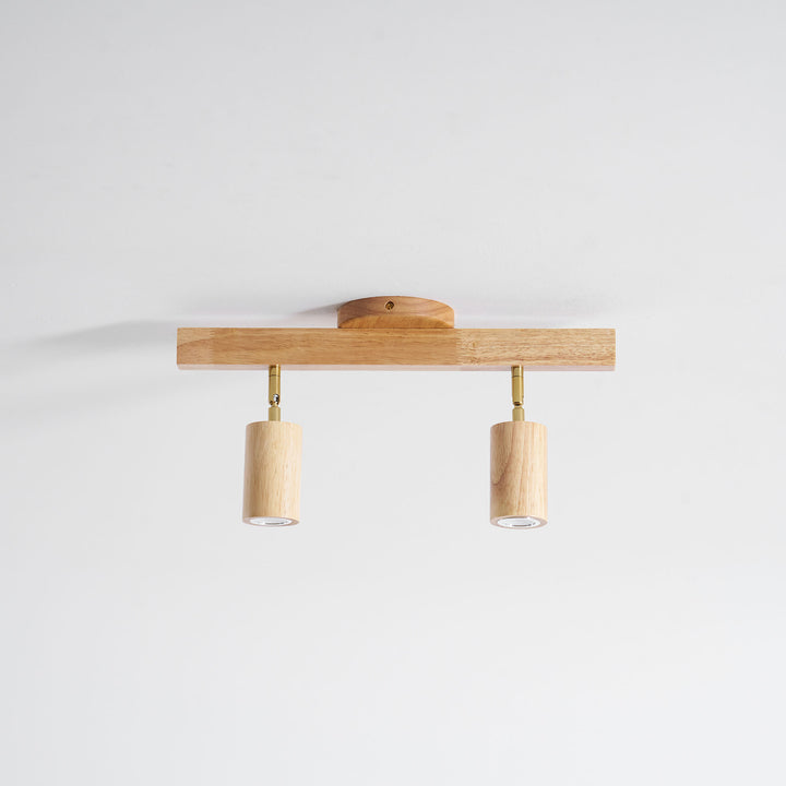 Natural Wood Beam Spotlight Light - Vakkerlight