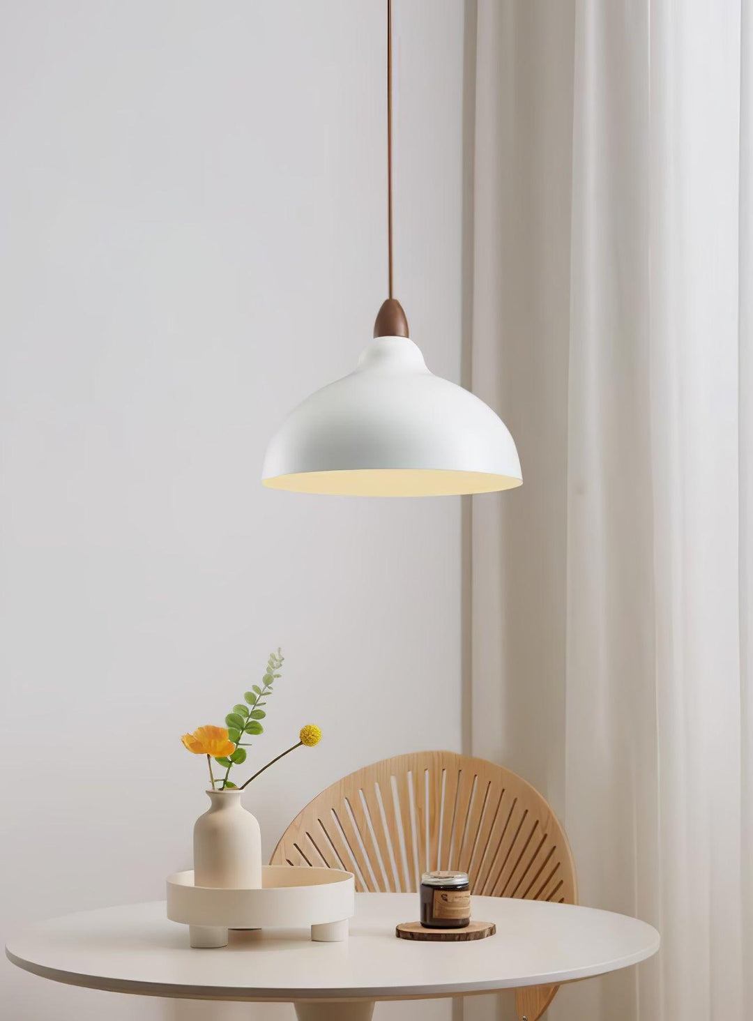 Natural Rustic Pendant Lamp - Vakkerlight