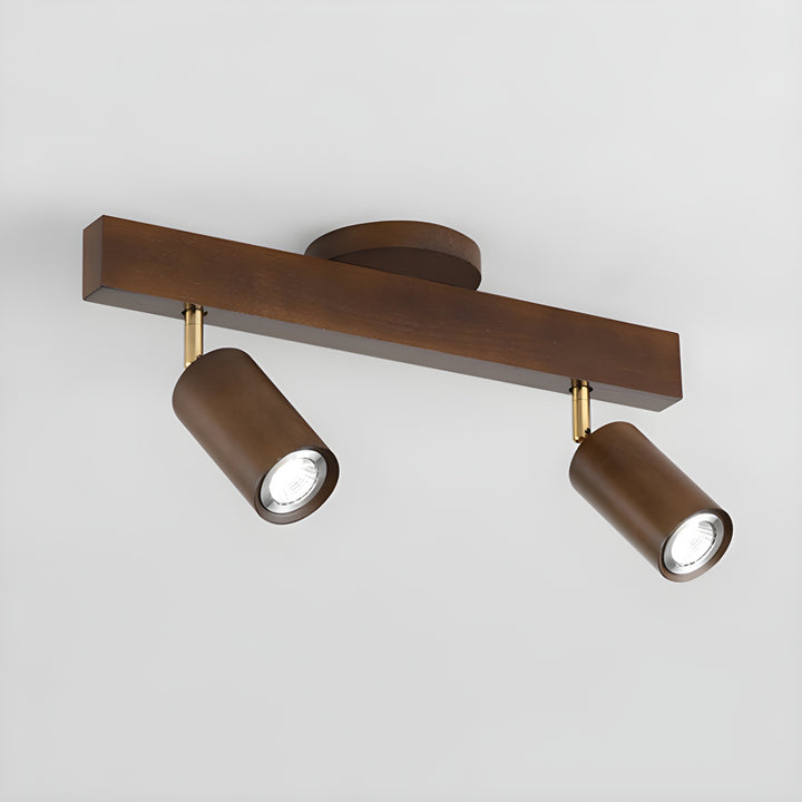 Natural Wood Beam Spotlight Light - Vakkerlight