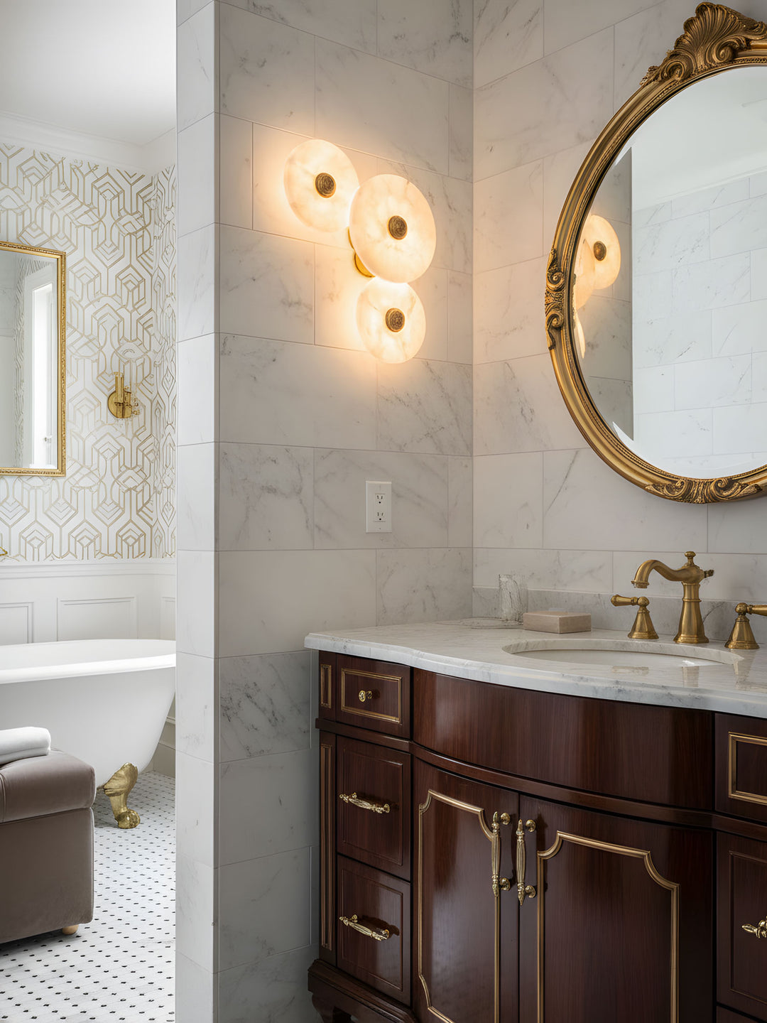 Nayra Alabaster Wall Lamp - Vakkerlight