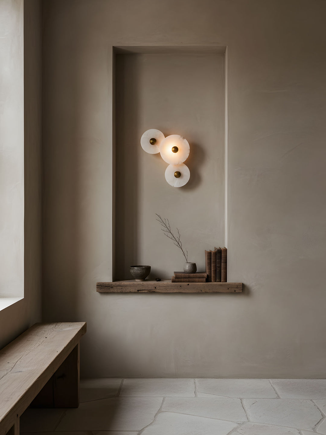 Nayra Alabaster Wall Lamp - Vakkerlight