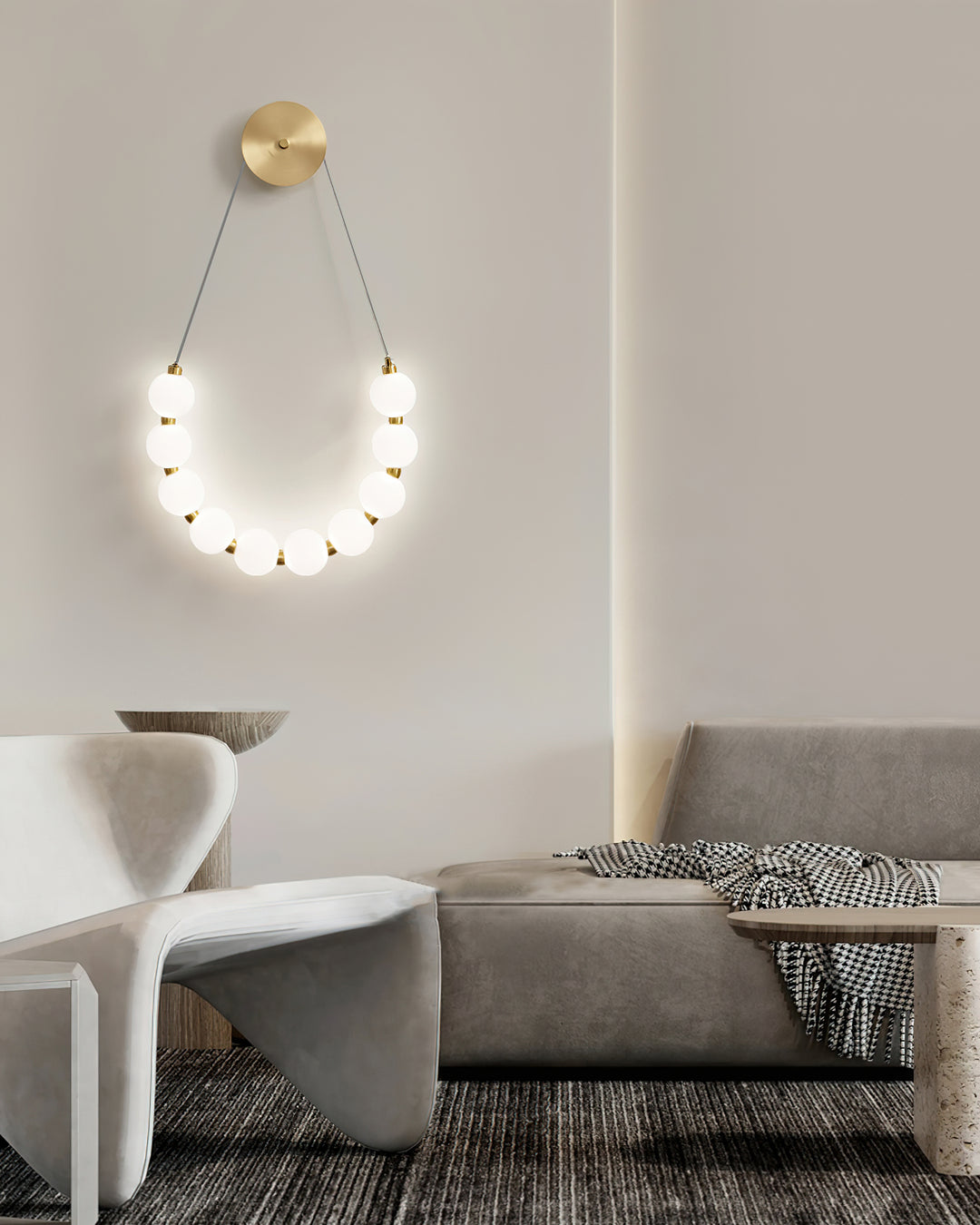 Necklace Loop Wall Lamp - Vakkerlight