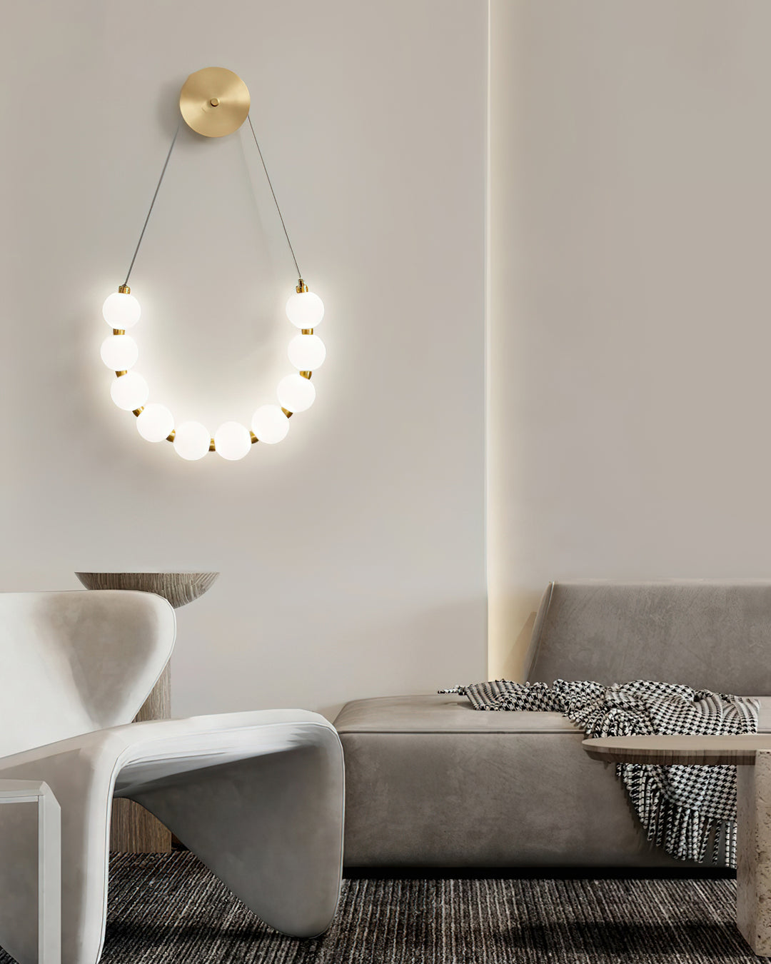 Necklace Loop Wall Lamp - Vakkerlight