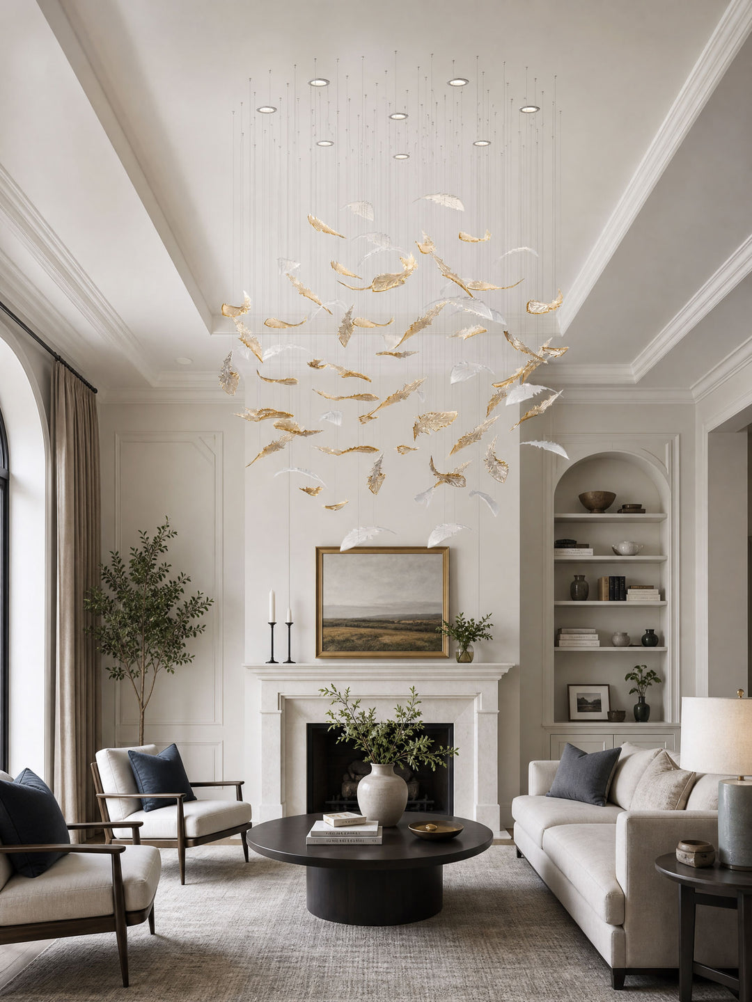 Nectar Leaves Chandelier