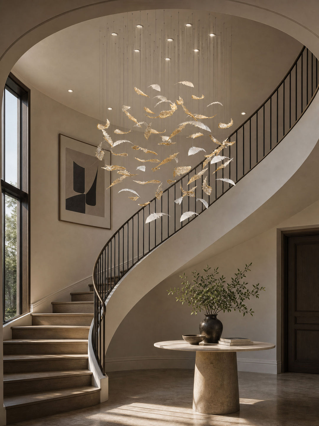 Nectar Leaves Chandelier