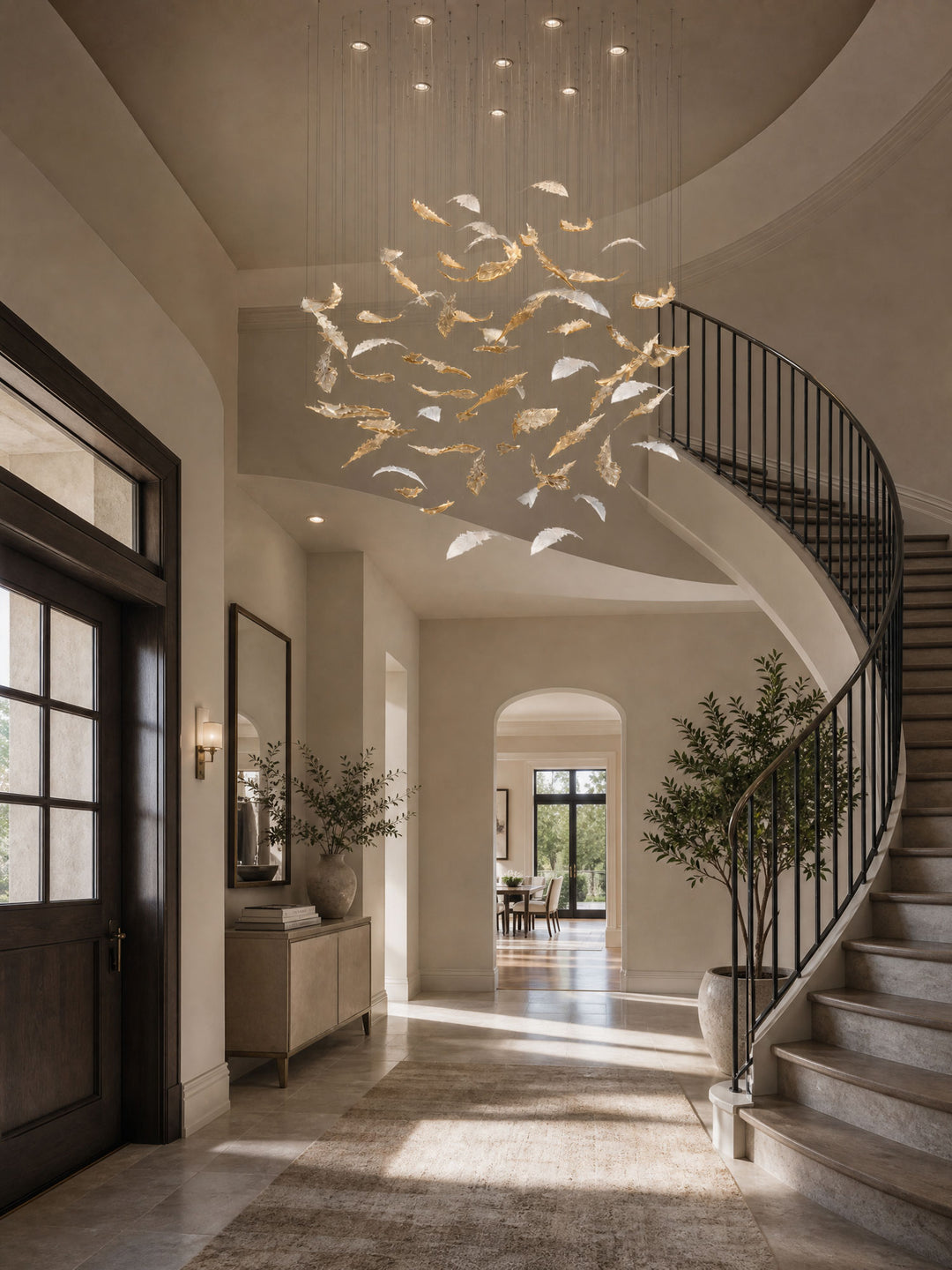 Nectar Leaves Chandelier