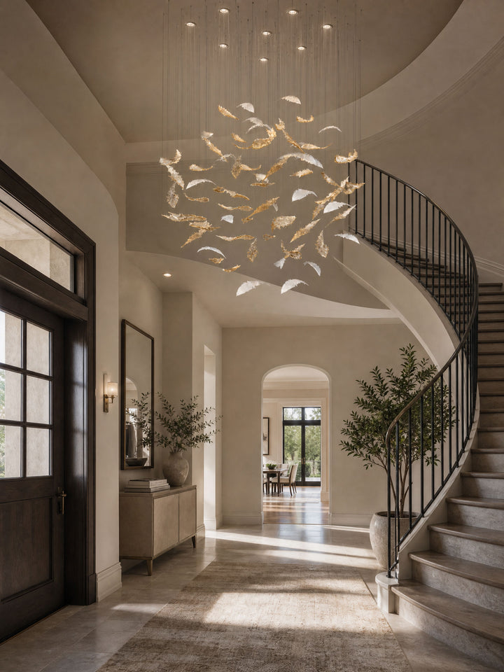 Nectar Leaves Chandelier