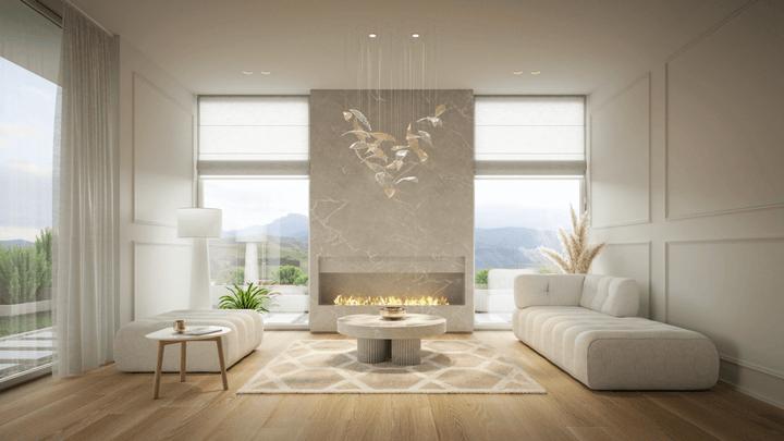 Nectar Leaves Chandelier - Vakkerlight