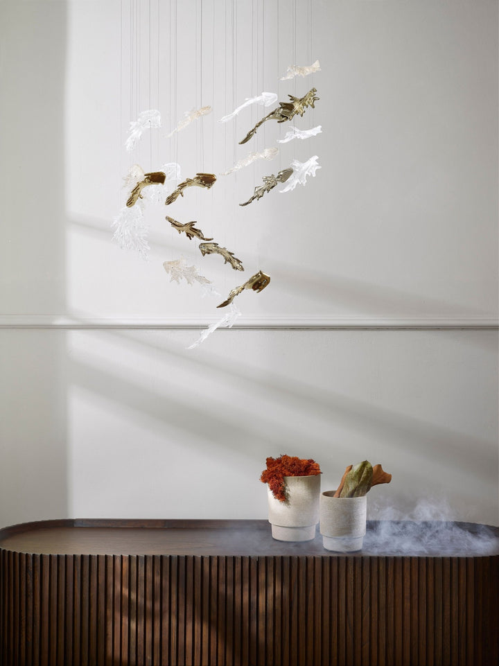 Nectar Leaves Chandelier - Vakkerlight