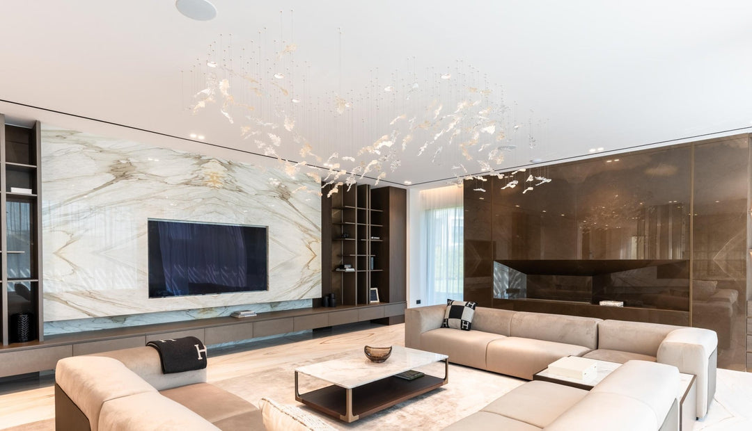 Nectar Leaves Chandelier - Vakkerlight