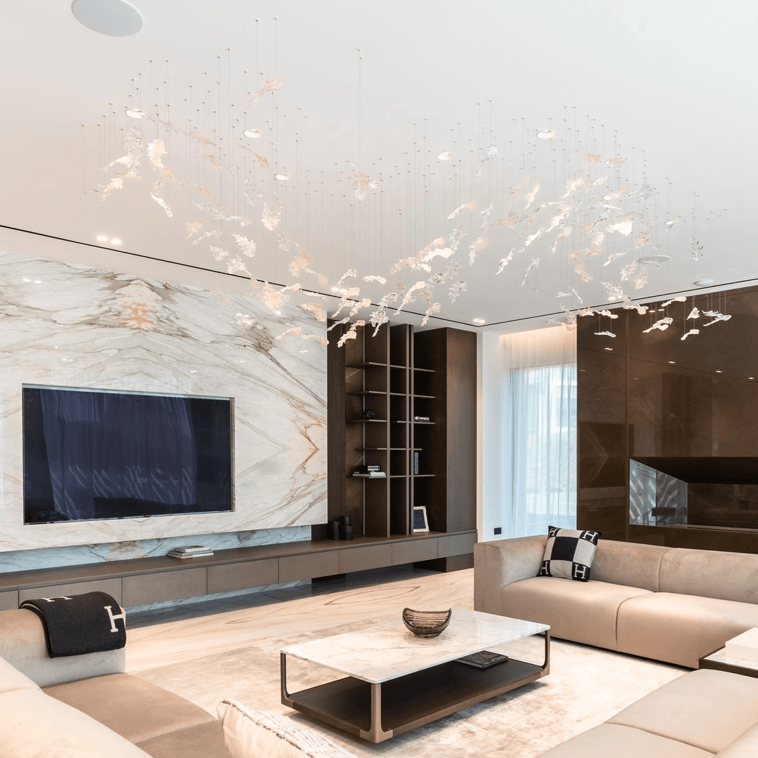 Nectar Leaves Chandelier - Vakkerlight