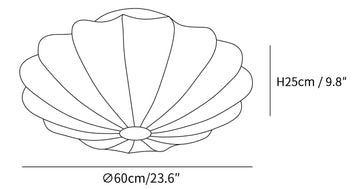 Nelson Bubble Ceiling Lamp — Dimension drawings 1