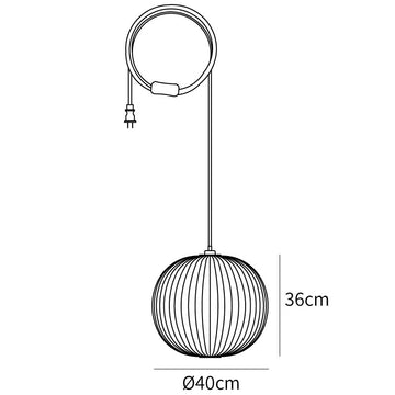 Bubble Swag Lights — Dimension drawings 4