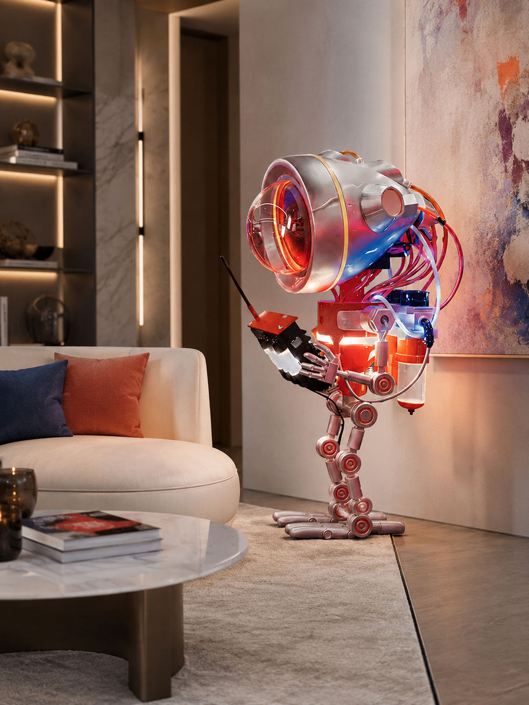 Neo Scout Robot Sculpture - Vakkerlight
