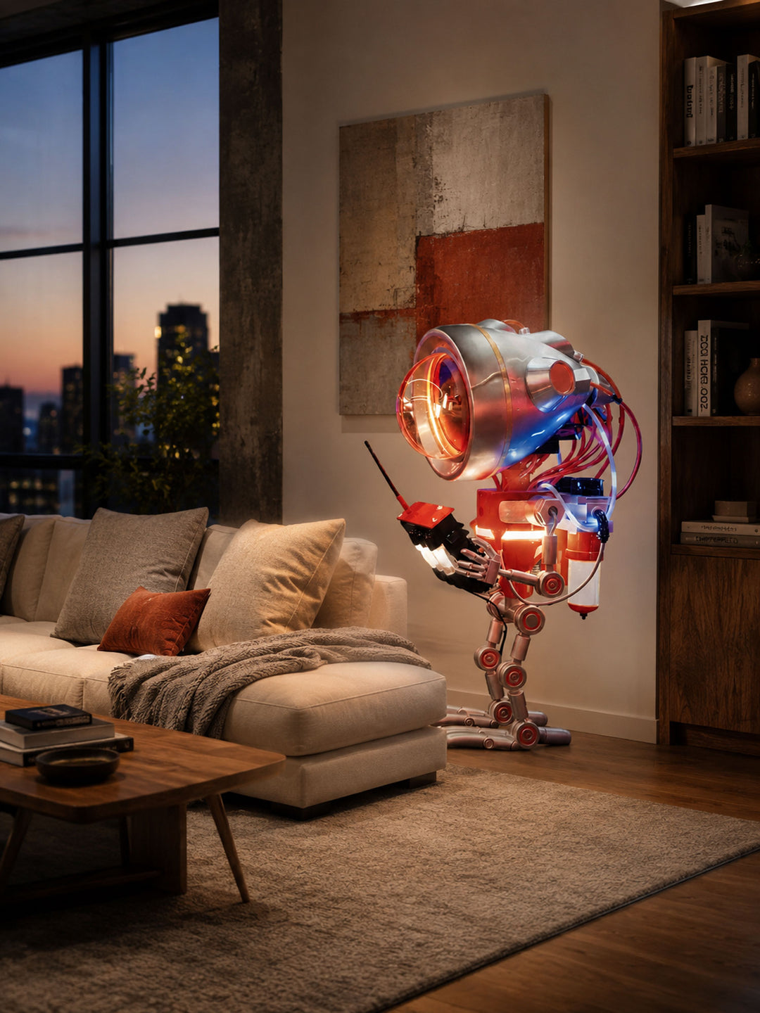 Neo Scout Robot Sculpture - Vakkerlight