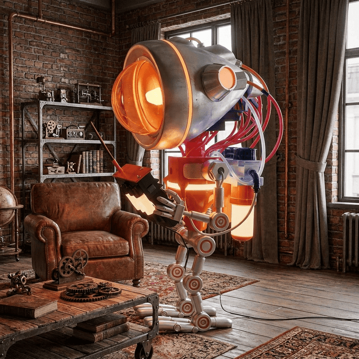 Neo Scout Robot Sculpture - Vakkerlight