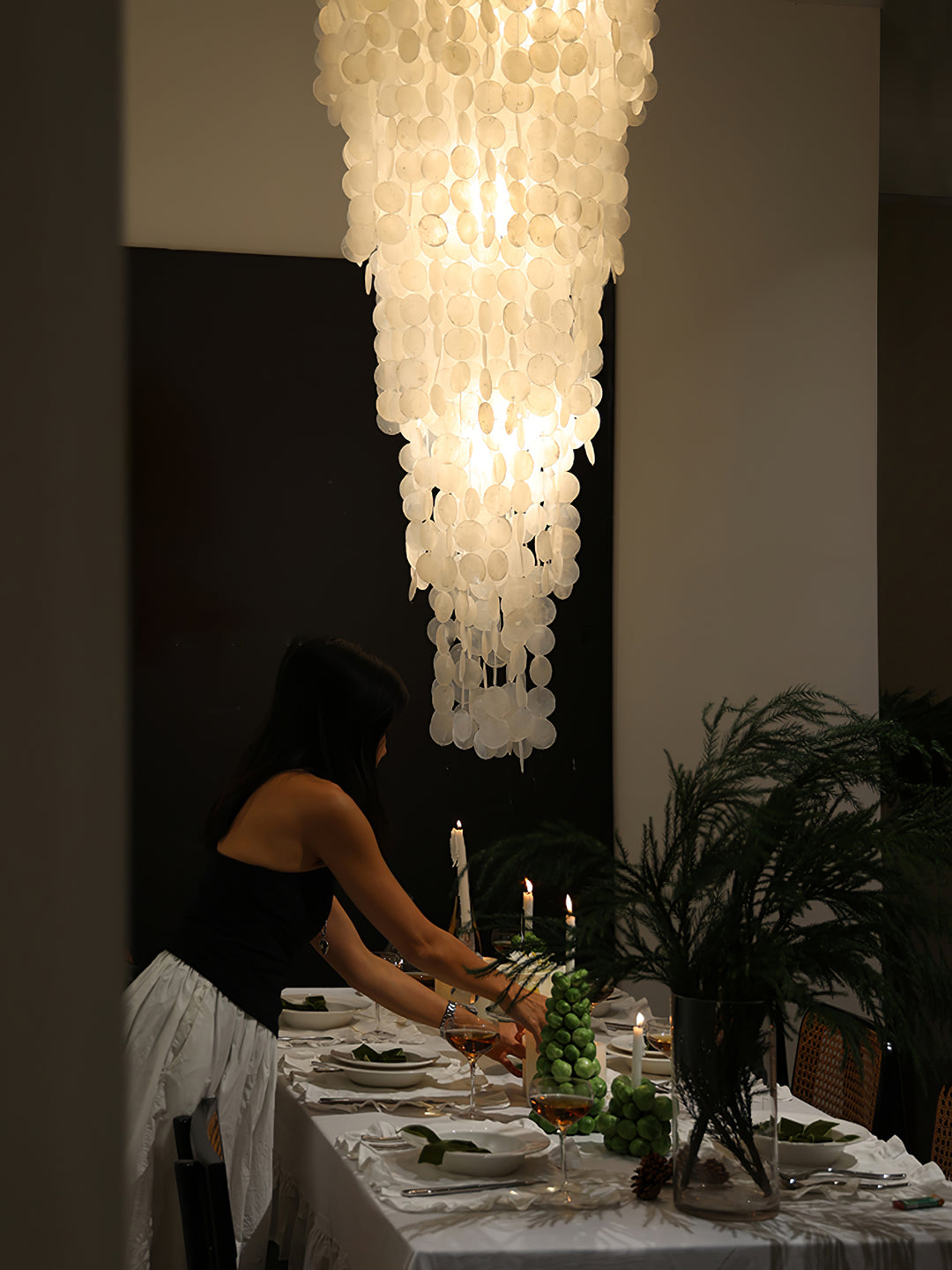Nerida Shell Chandelier - Vakkerlight