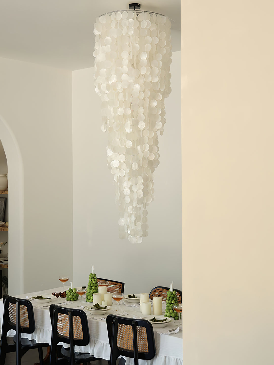 Nerida Shell Chandelier - Vakkerlight