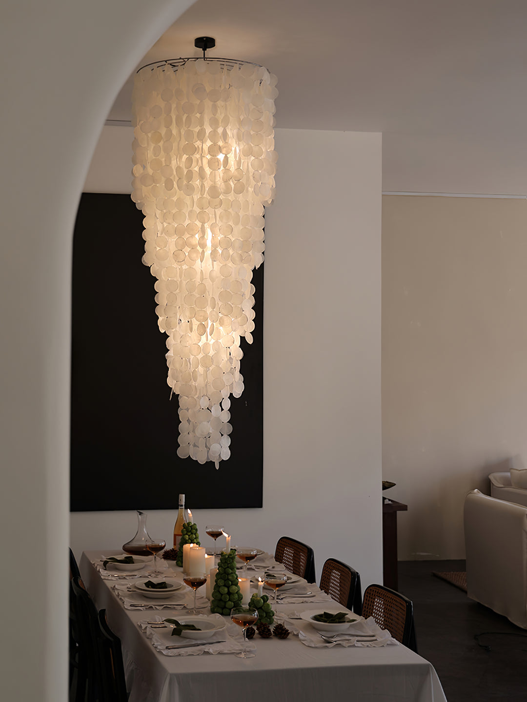 Nerida Shell Chandelier - Vakkerlight