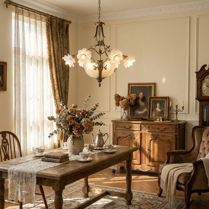 Nerina Brass Chandelier