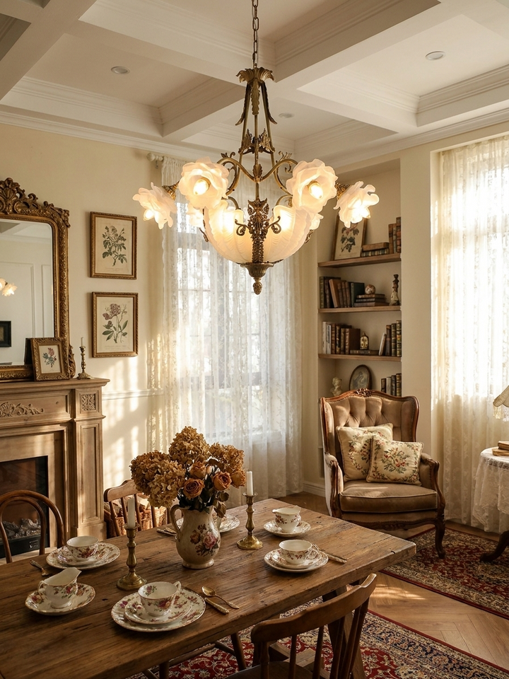 Nerina Brass Chandelier