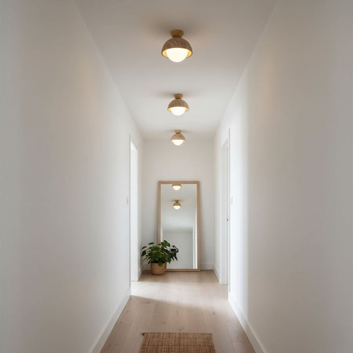 Nerio Travertine Ceiling Light - Vakkerlight