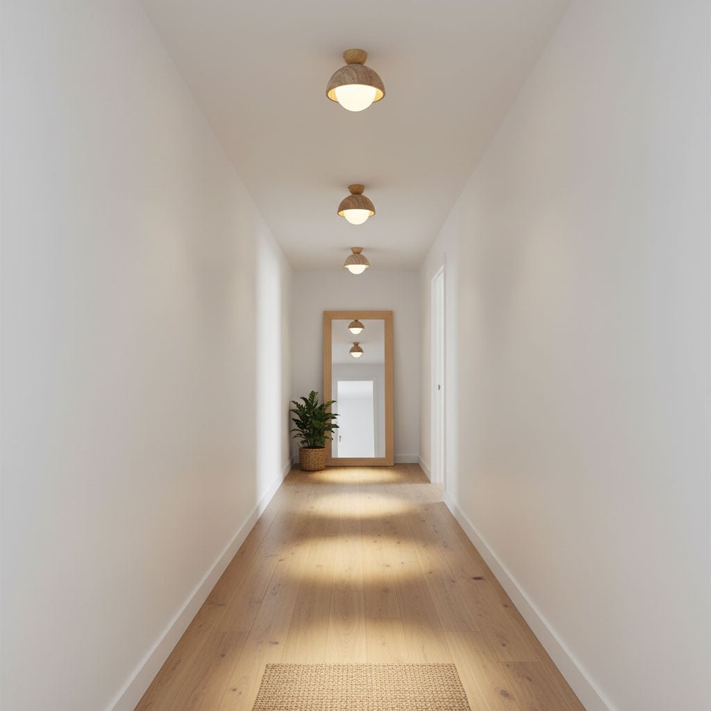 Nerio Travertine Ceiling Light - Vakkerlight